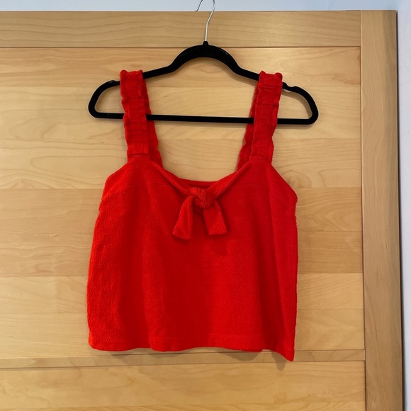 Madewell Tops - *SOLD ON DEPOP* madewell cropped tie tank